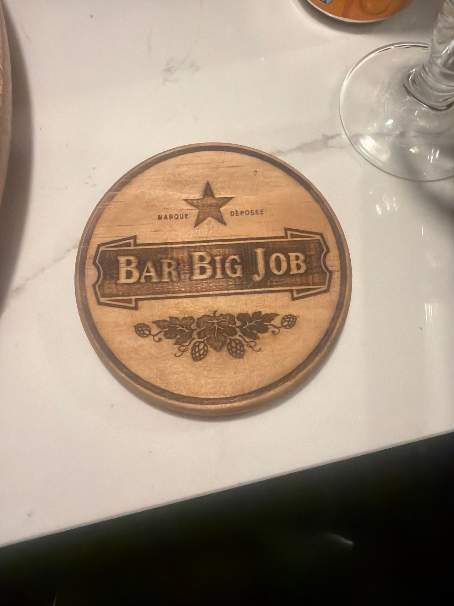 Customisable Wooden Coaster  Please read the full description below for personalisation & ordering instructions!